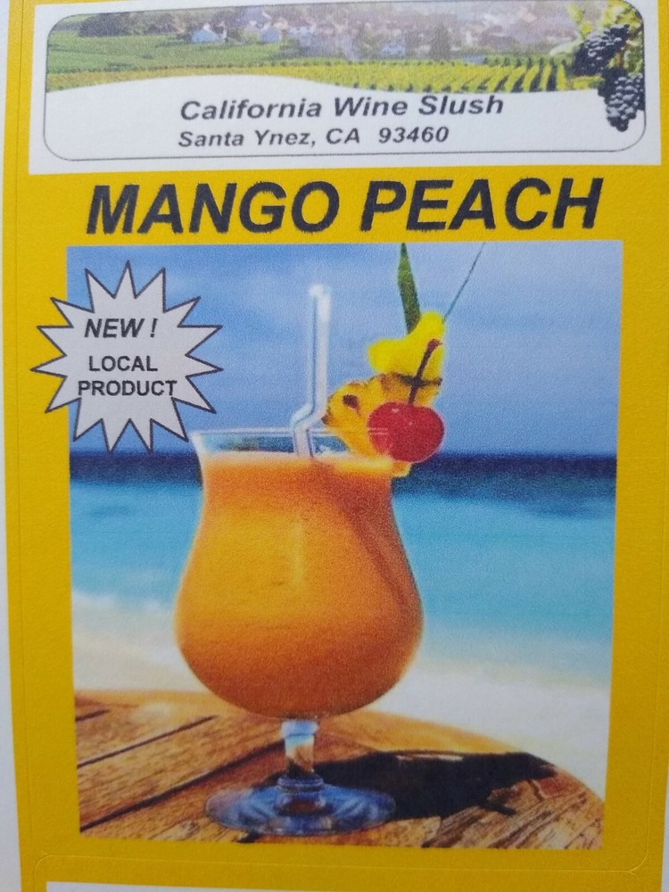 MANGO PEACH MOSCATO WINE SLUSH MIX