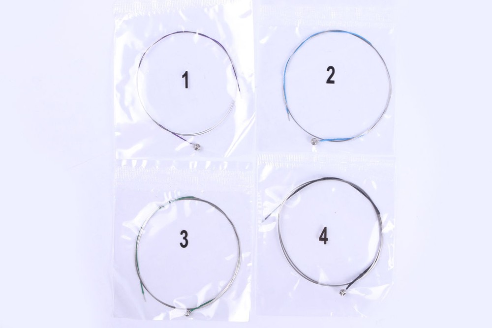Yinfente 5set 20pcs Violin String 4/4 Full Size Violin Strings steel strings