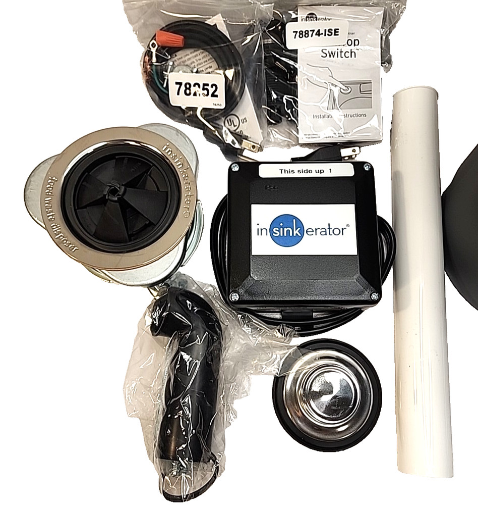 InSinkErator Essential XTR Garbage Disposal Evolution 3/4 HP Continuous Feed NEW