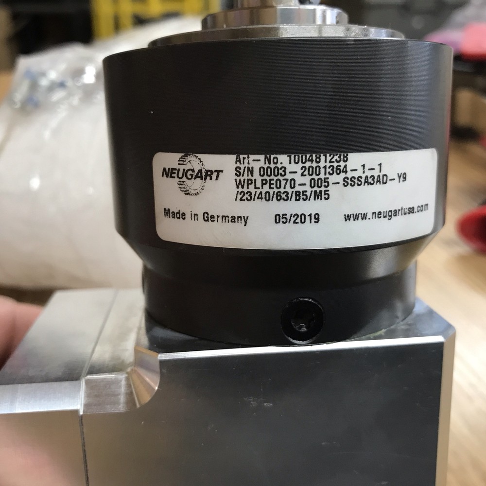 Neugart WPLPE070-005-SSSA3AD Right Angle Gearbox