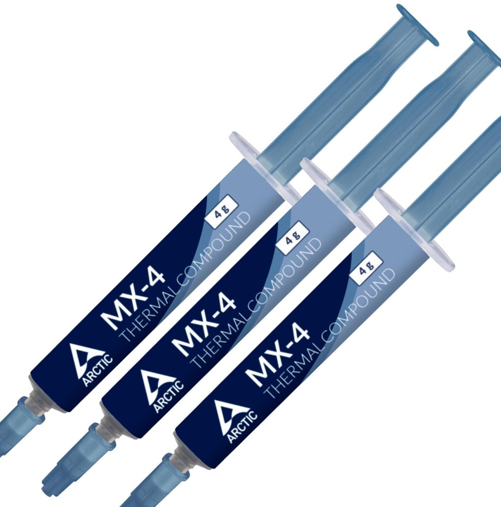 3 TUBES Arctic MX-4 Thermal Compound Paste Heatsink Paste - 4 Grams (4.0 g)