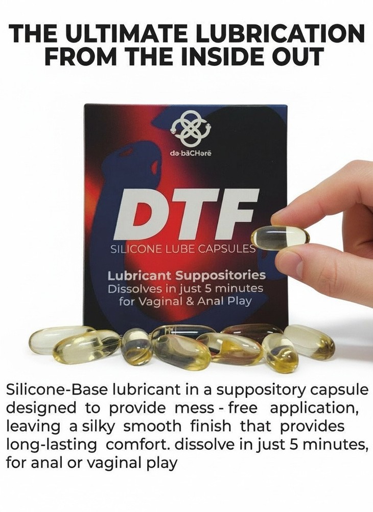 DTF lube - SILICONE-BASE LUBRICANT  SUPPOSITORY CAPSULES