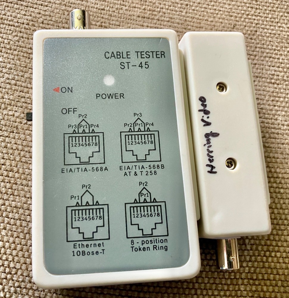 NETWORK CABLE TESTER ST-45