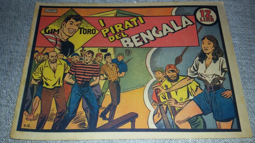 1947 Gim Toro Comic No. 74 ORIGINAL £. 12