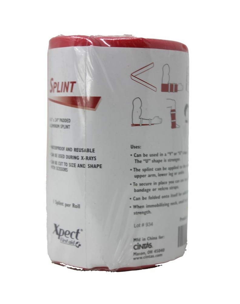Xpect 592243 Splint Flat Fold 4-1/4" X 24"