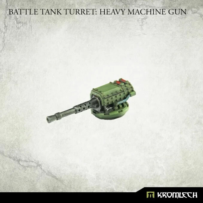 KROMLECH BATTLE TANK TURRET: HEAVY MACHINE GUN