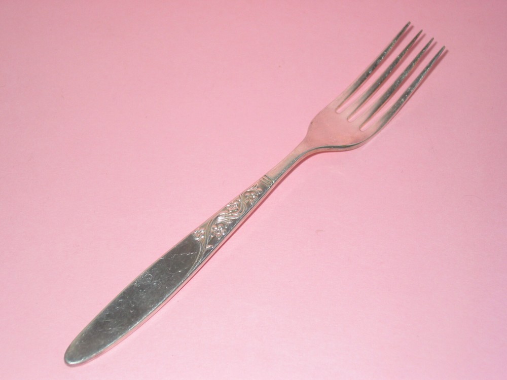 CHRISTINE BY GROSVENOR ~ LUNCHEON Fork ~ Silver Plate