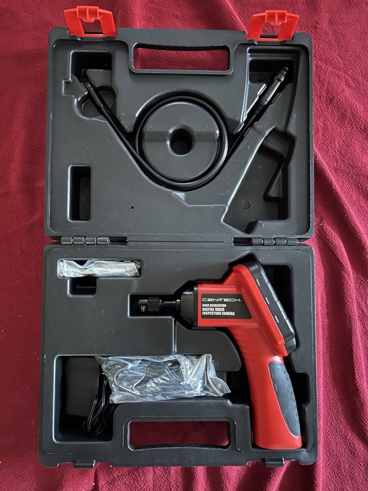 Cen-Tech Digital Inspection Camera and Case High Resolution