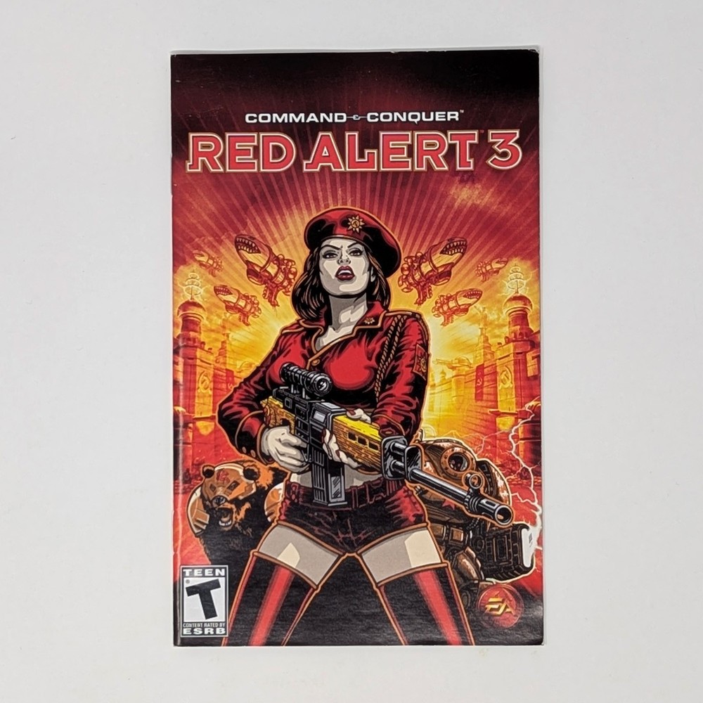 Command & Conquer: Red Alert 3 (PC) Manual (No Game)
