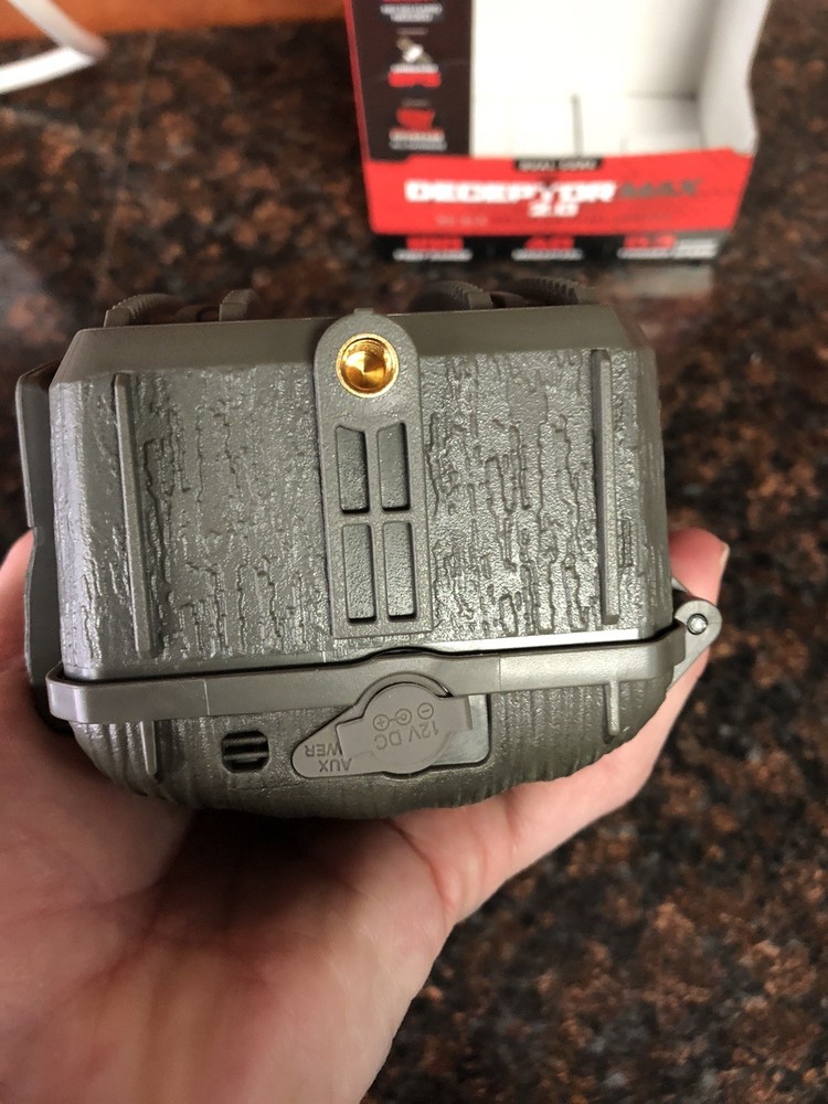 Stealth Cam Deceptor Max 2.0 No Glo Cellular Trail Camera STC-DCPTRX2 (LOOK)