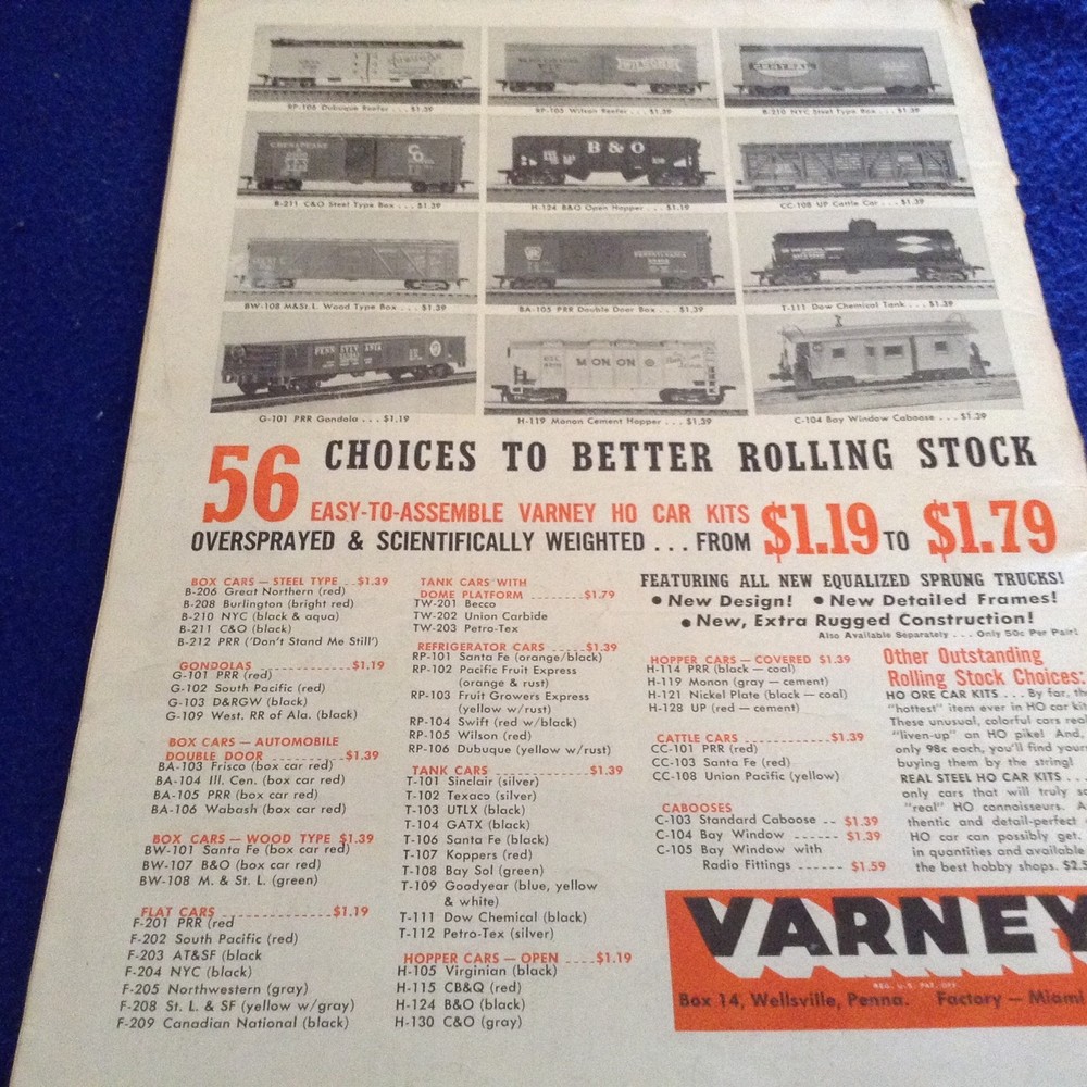 December 1960 Model Railroader Magazine