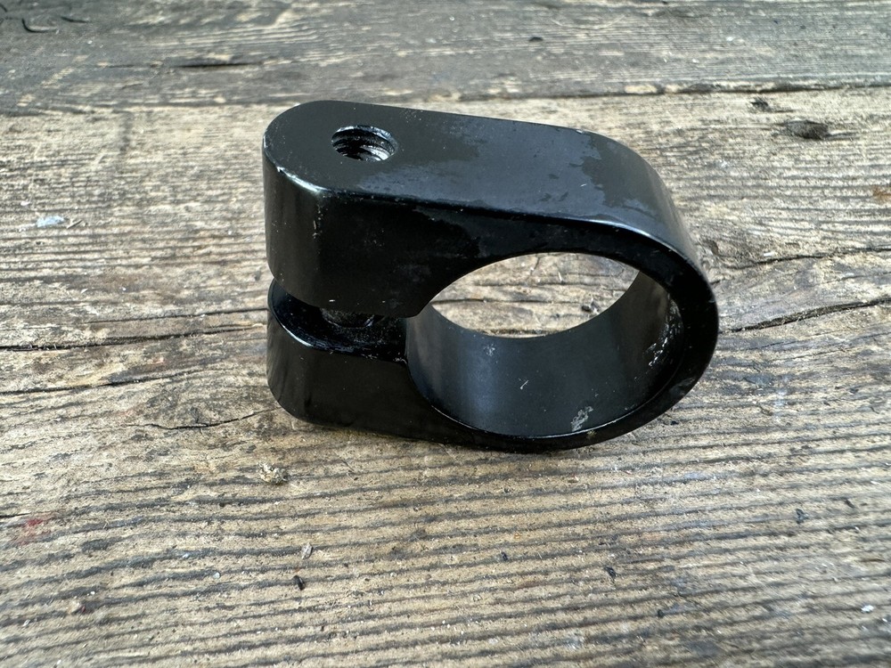 Black Bmx Seat Clamp 1-1/8