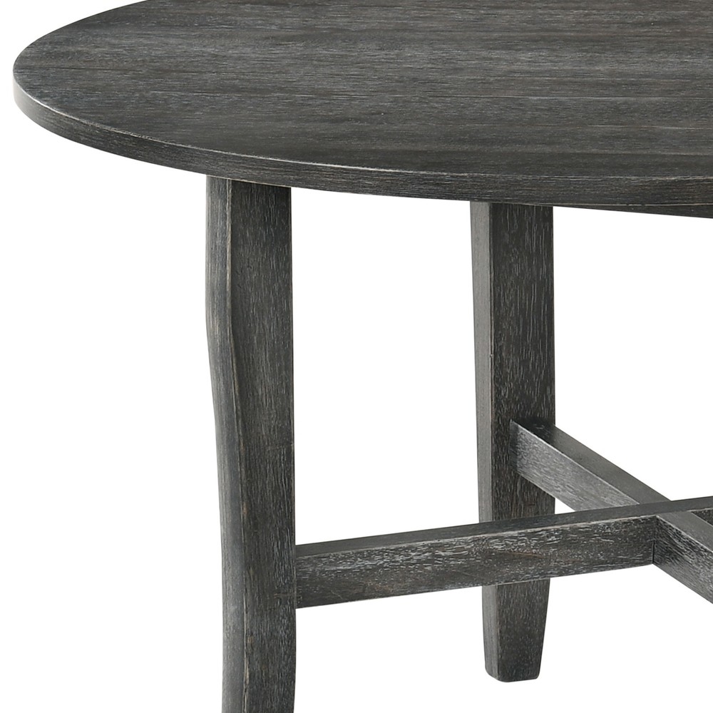 Kendric Rustic Gray Finish Dining Table