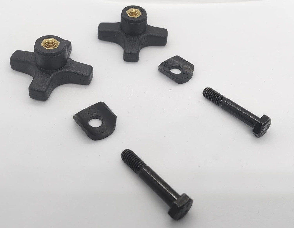 Rollator Knob,Replacement Arm Adjustment Knobs for Rollator,1Pair(2Pcs), Black