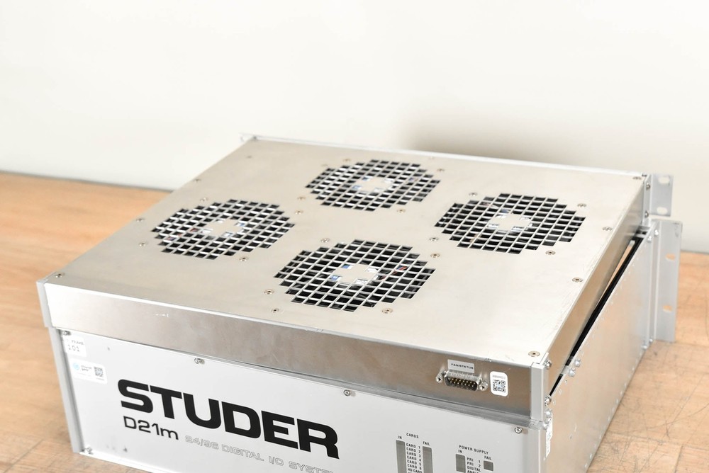 Studer D21m I/O System with Madi HD Link Card, Fan Unit, & Filter Unit CG005BE