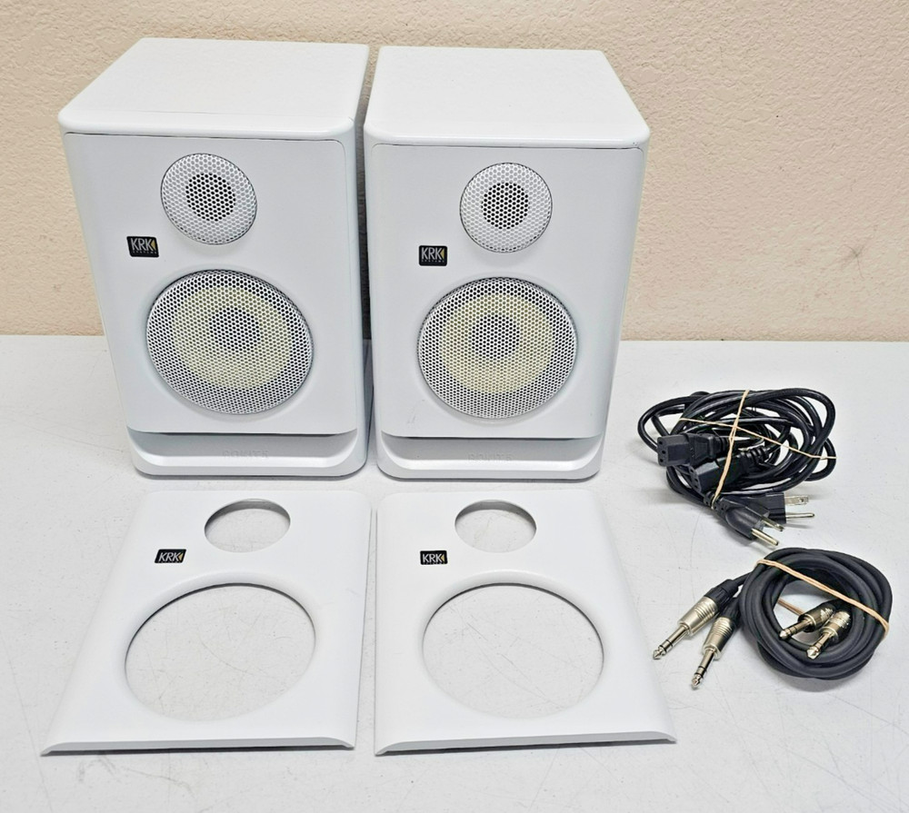 KRK ROKIT RP5 G5 Studio Monitors White