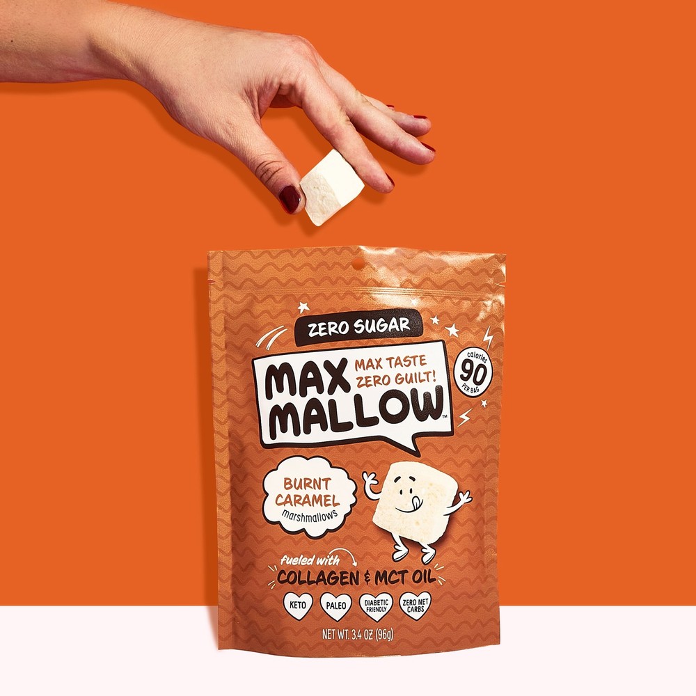 Learn about Brainer Max Mallow Caramel Marshmallows