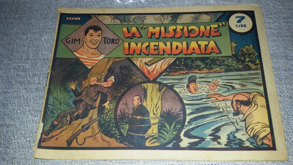 1947 Gim Toro Comic No. 34 ORIGINAL £. 7