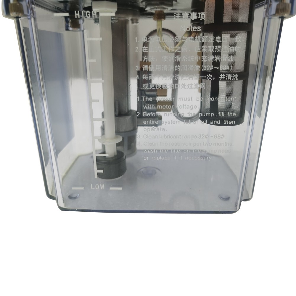 2L 220V Electric Automatic Lubrication Pump With Pressure Testing 35W SPC System
