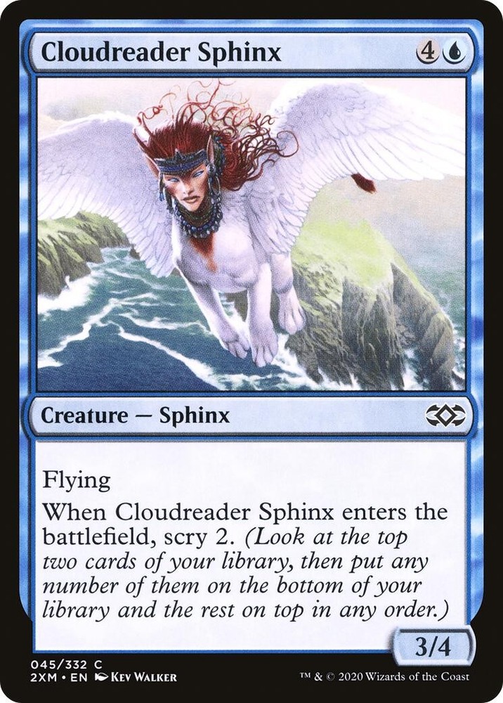 Cloudreader Sphinx Double Masters 45 MTG LP
