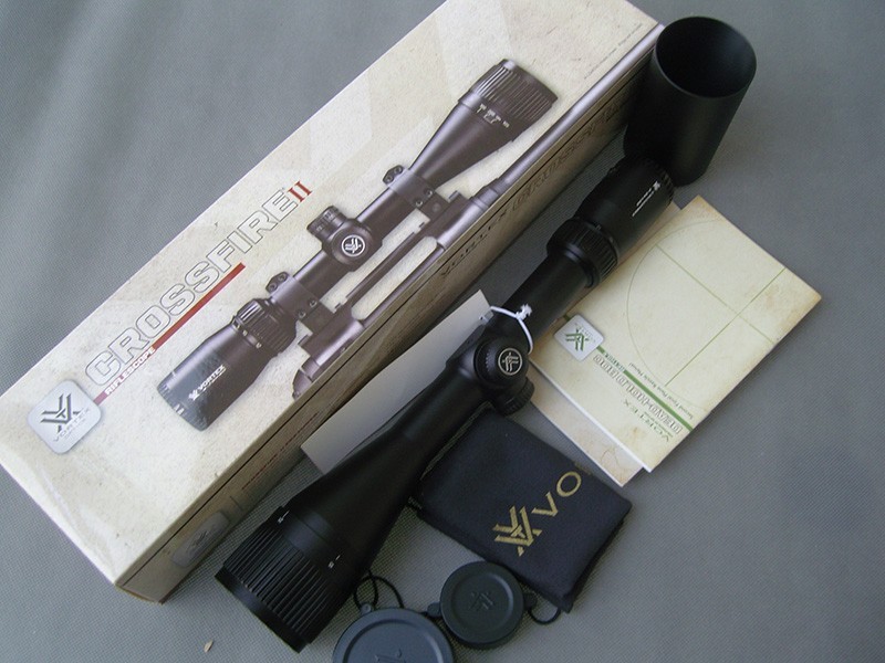 Vortex CF2-31045 Crossfire II 6-24x 50mm Adjustable Objective Dead-Hold BDC...