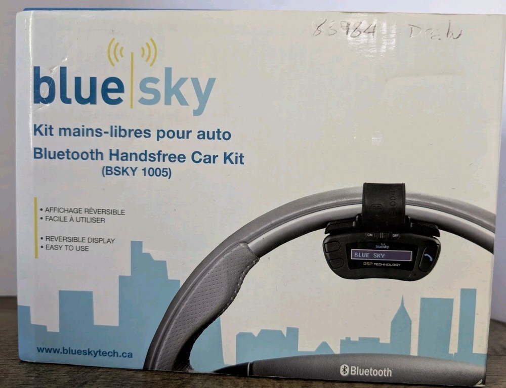 Blue Sky Bluetooth Hands Free Car Kit