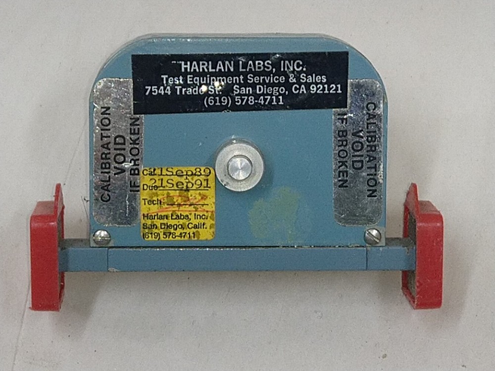 NARDA 728 WR42 Direct Reading Variable Attenuator, 0-25 dB