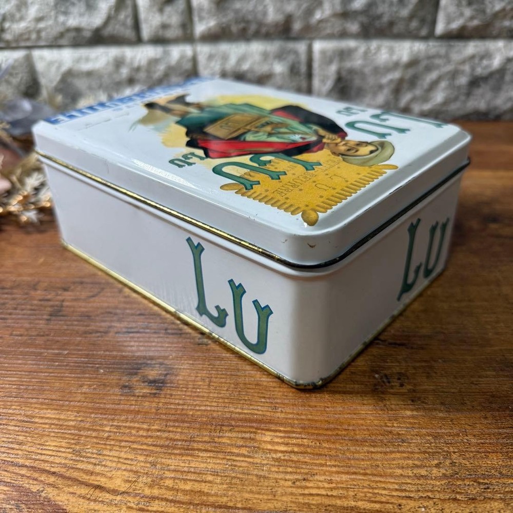 French Vintage LU Biscuits Biscuit Tin