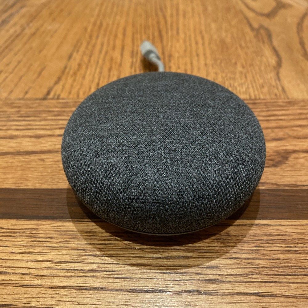 Google Home Min Smart Speaker Model HOA Charcoal
