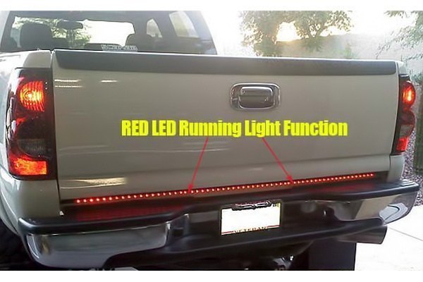 Recon 26416 - 60" Red and White LED Tailgate Light Bar