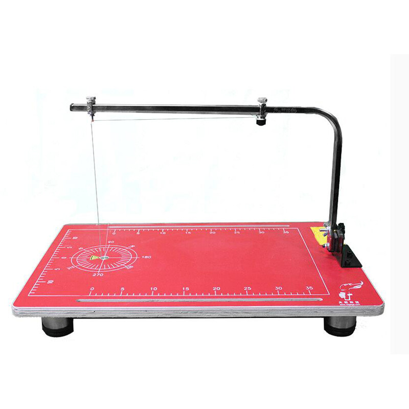 Desktop Hot Wire Foam Cutting Machine Styrofoam Sponge Cutter Work Table 110V US