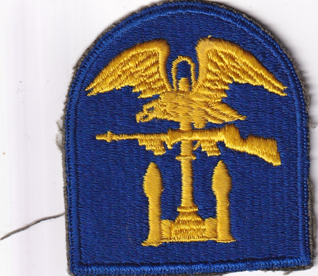 Army Amphibious Units patch unissued US Army real WWII make