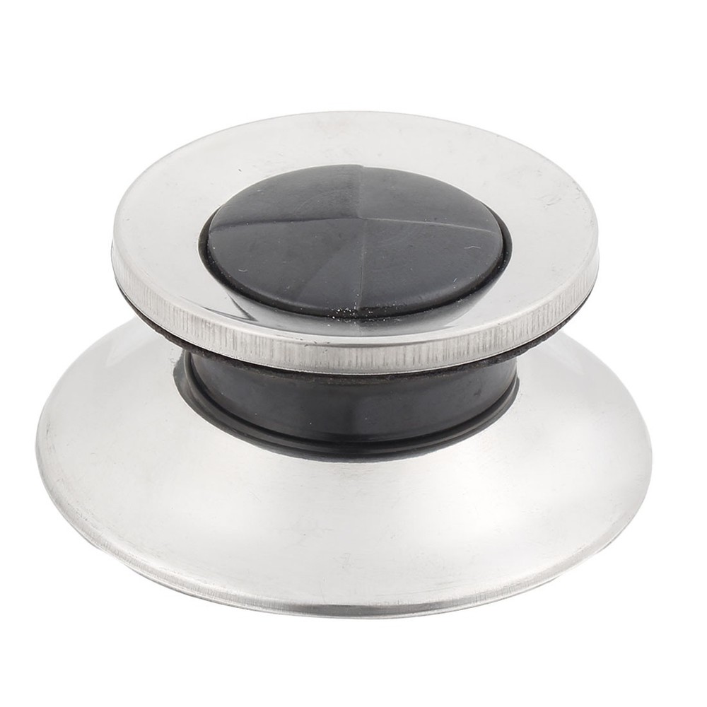 Kitchen Round Pan Handle Handle Cover Pot Knob Silver Tone
