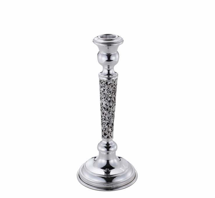 pair sterling silver 925 candlesticks