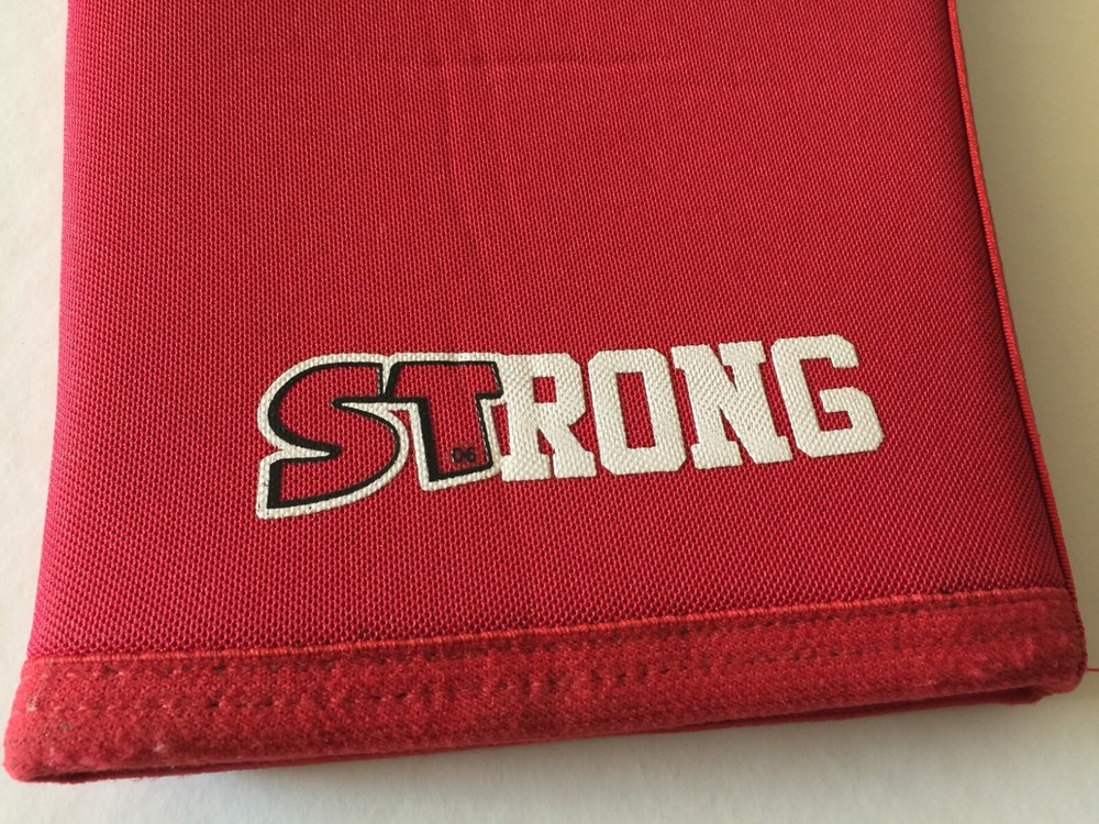 STRONG Lifting LEFT Knee Sleeves Pair Support & Compression Weightlifting LARGE
