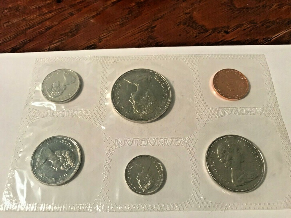 1969 Canada 6 Coin Mint Set No Envelope #18733