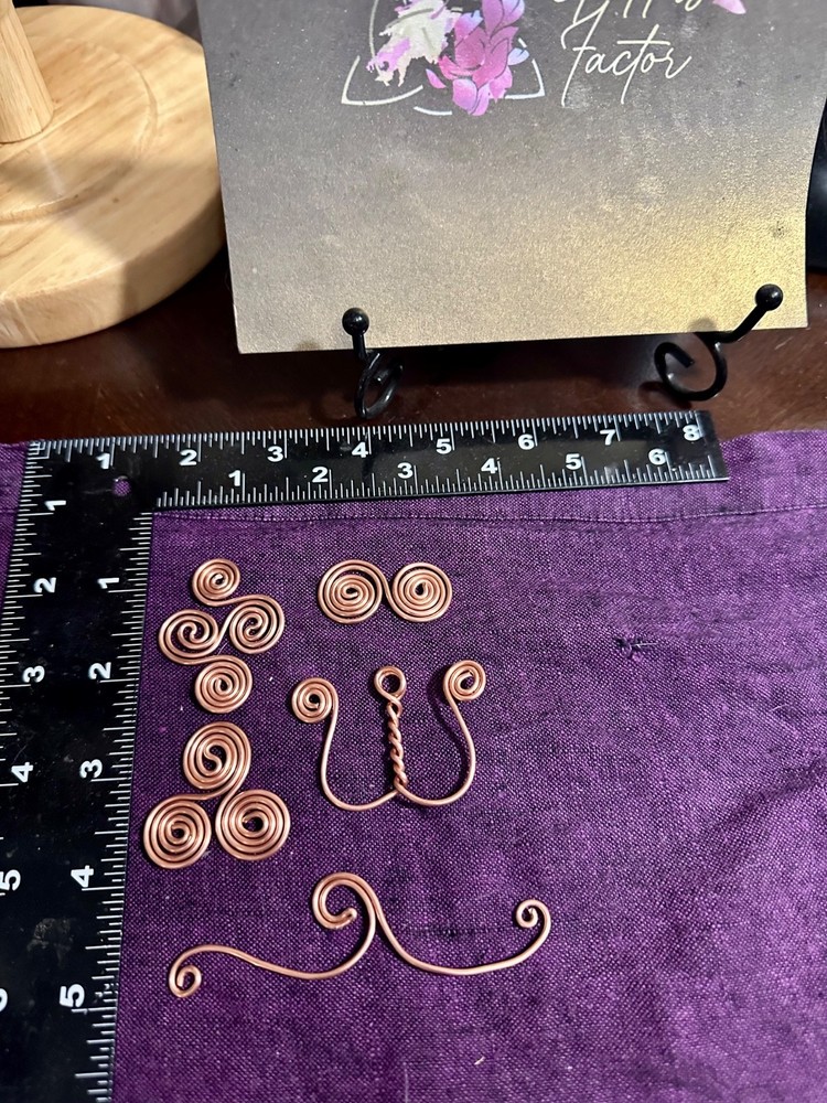 Copper Elementals Hand Crafted