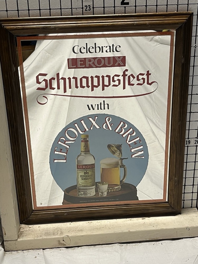 RARE, RARE, RARE…. LEROUX Schnappsfest Mirror