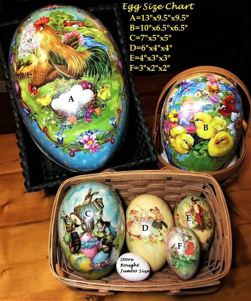 PETER RABBIT (4x3) EASTER EGG-Handmade in Germany-Mint Condition/Factory Sealed!