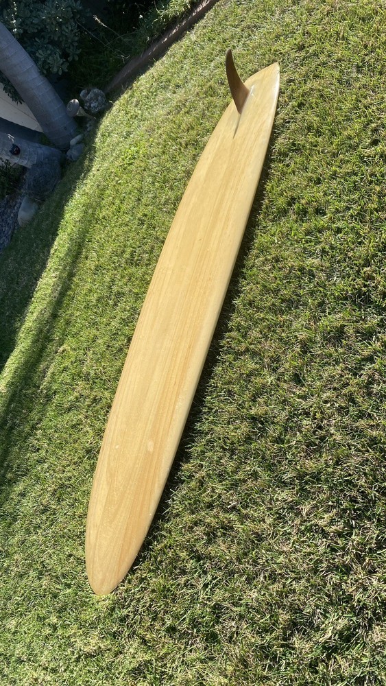 Balsa Surfboard Gary Linden 8’1” Hull