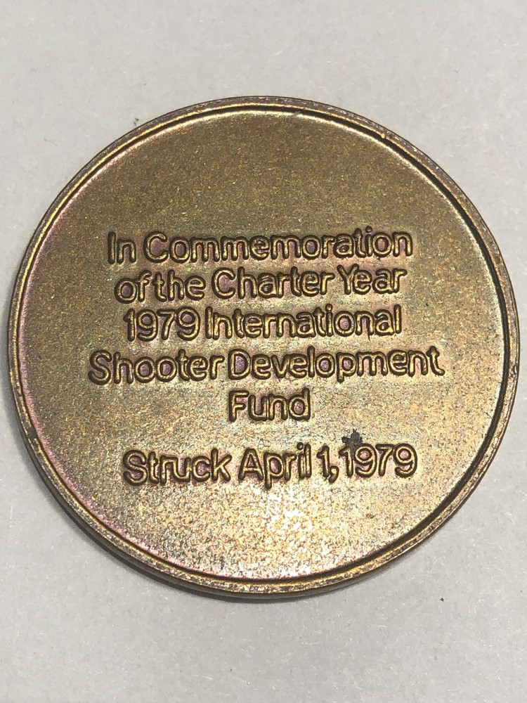 1979 International Shooter Development Fund Commemorative Coin