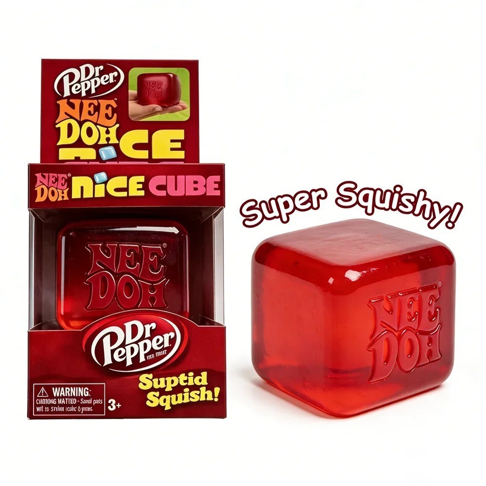 Needoh Limited Edition Dr Pepper Nice Cube Suptid Squish