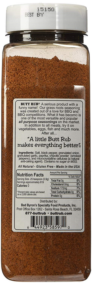 Bad Byrons Butt Rub (52 Oz.)