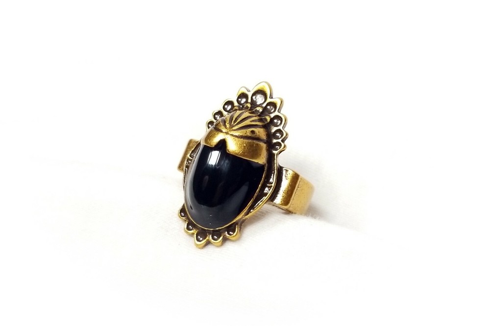 Boris Karloff Mummy Scarab Ring Replica