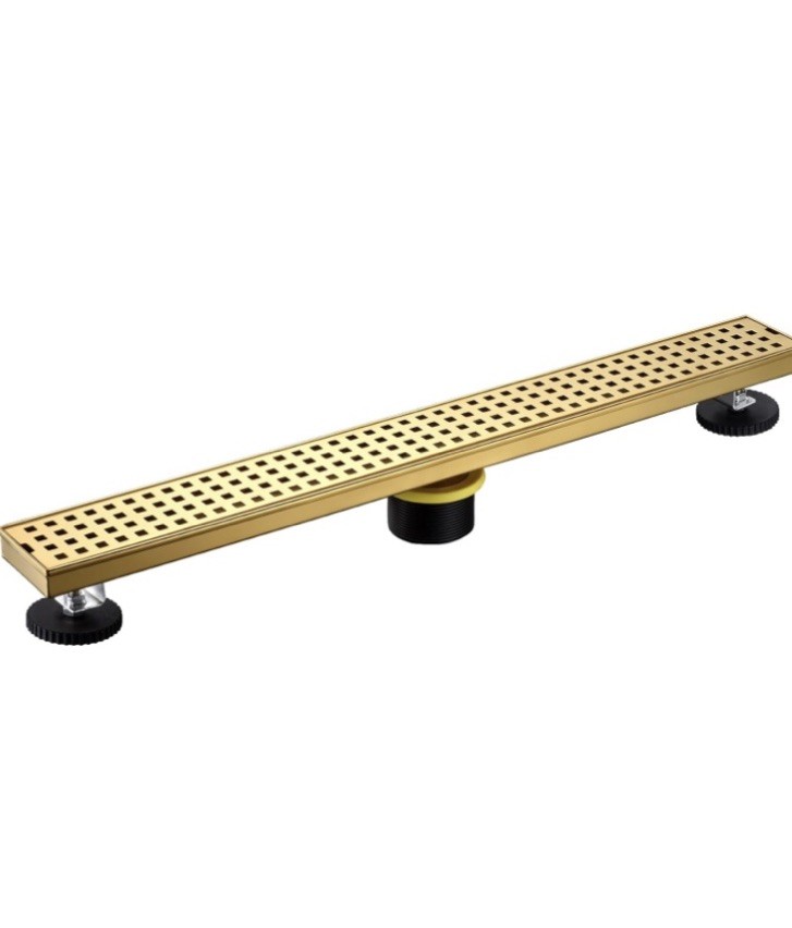 FD01-24-TG LUXIER 24” Drain Brushed Gold B8