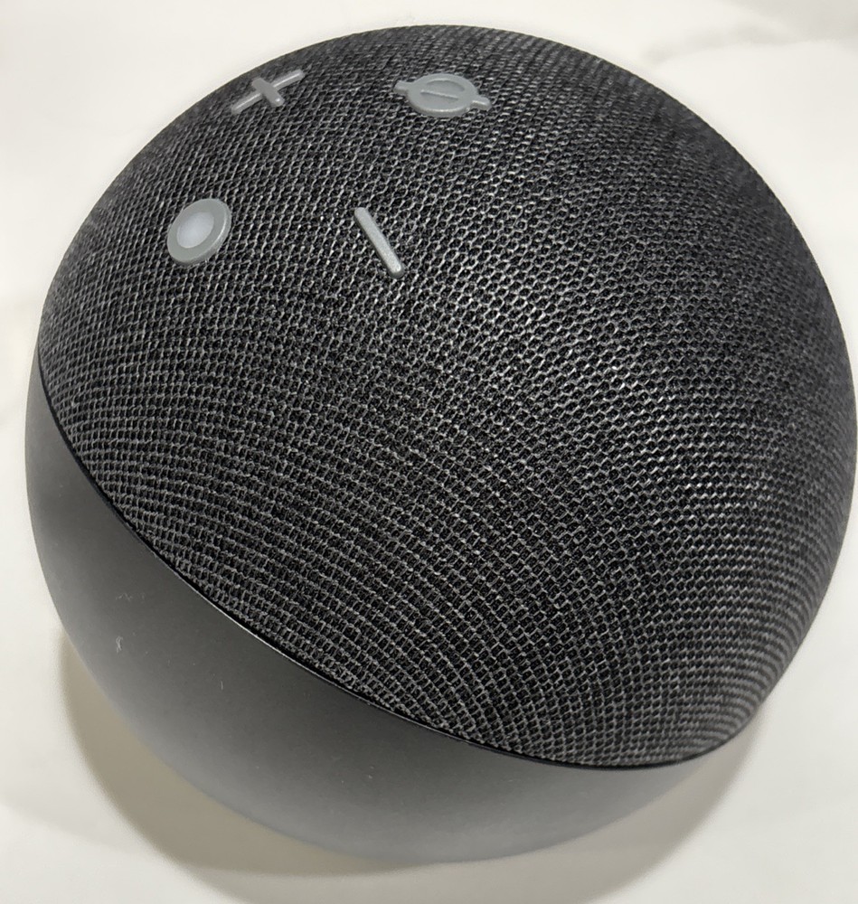 Amazon Echo Dot (4th Generation) Smart Speaker with Alexa - Charcoal