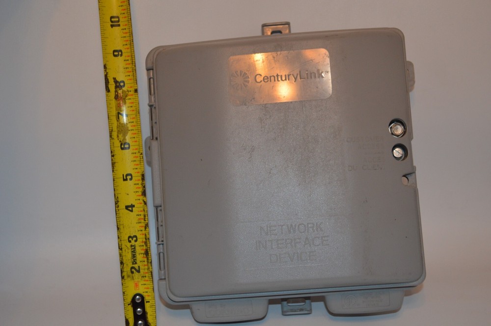Corning Universal Century Link Network Interface Device Housing UNI-30C6-13U1