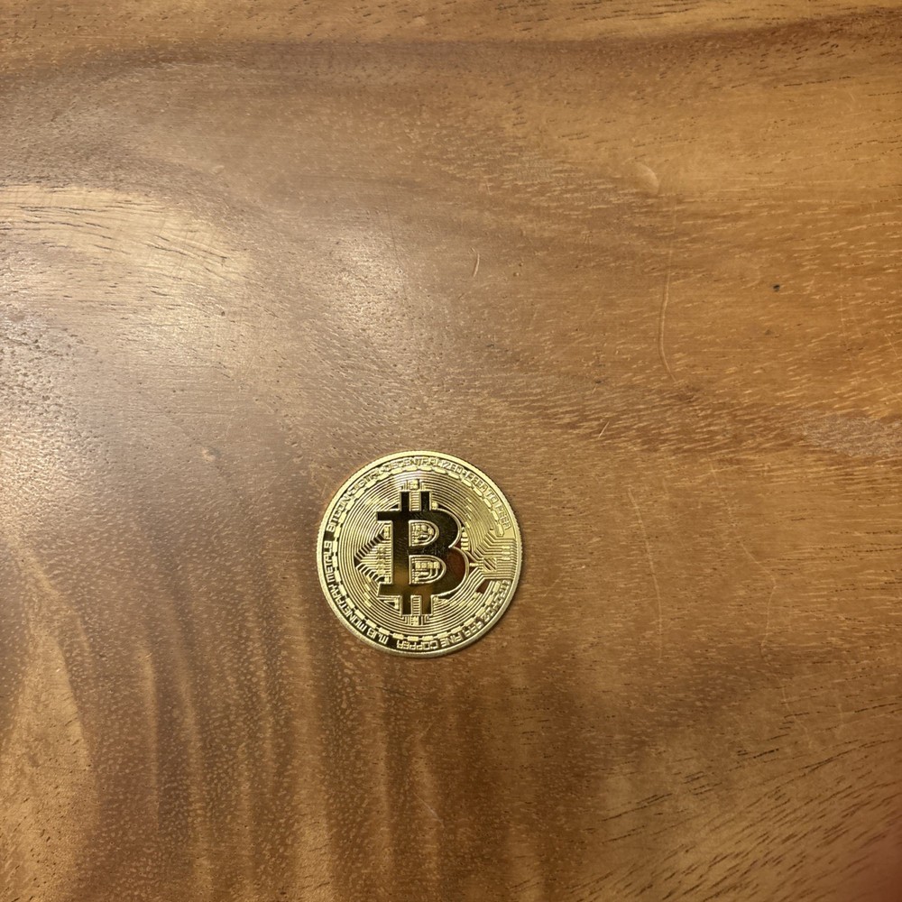 Bitcoin Coin Super High-Quality Solid, Not Plastic