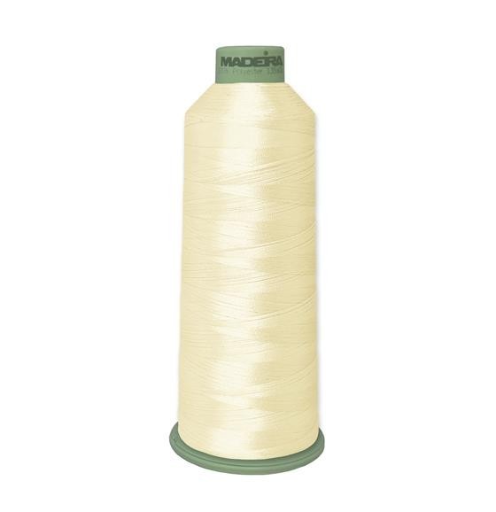 Madeira Polyneon #40 5500yd Thread Cone 1949 Ivory