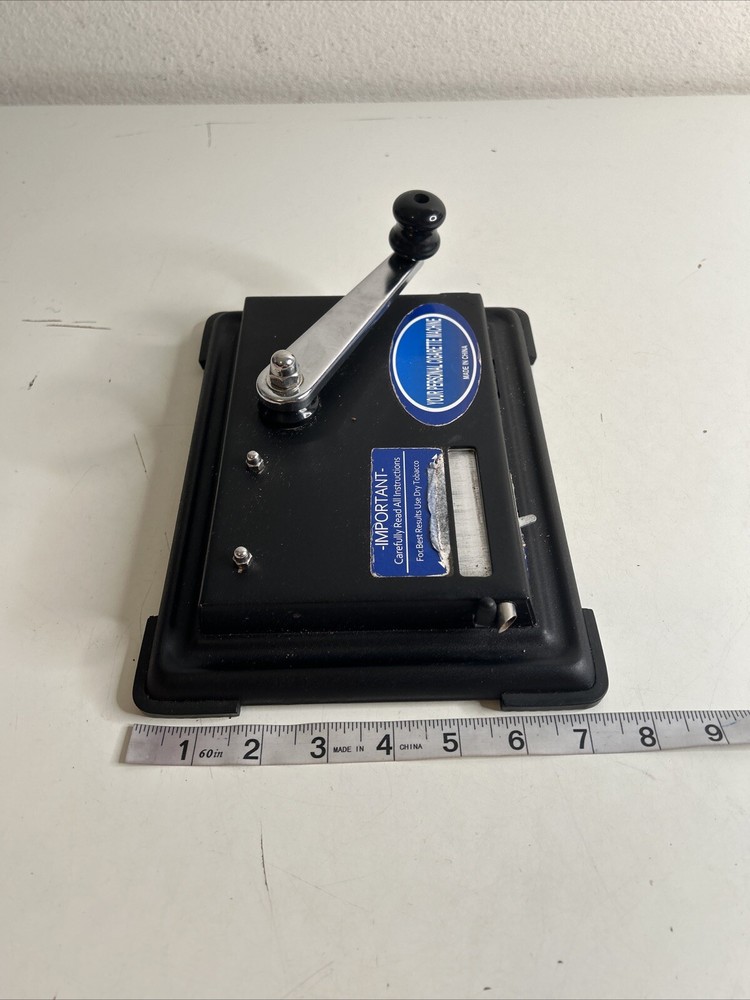 Cigarette Rolling Machine Manual